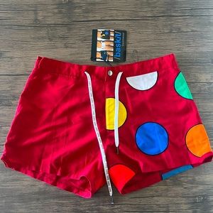 /baskit/ Dots swimshorts